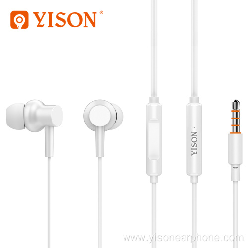 YISON Earphones Headphones With Bass and Microphone